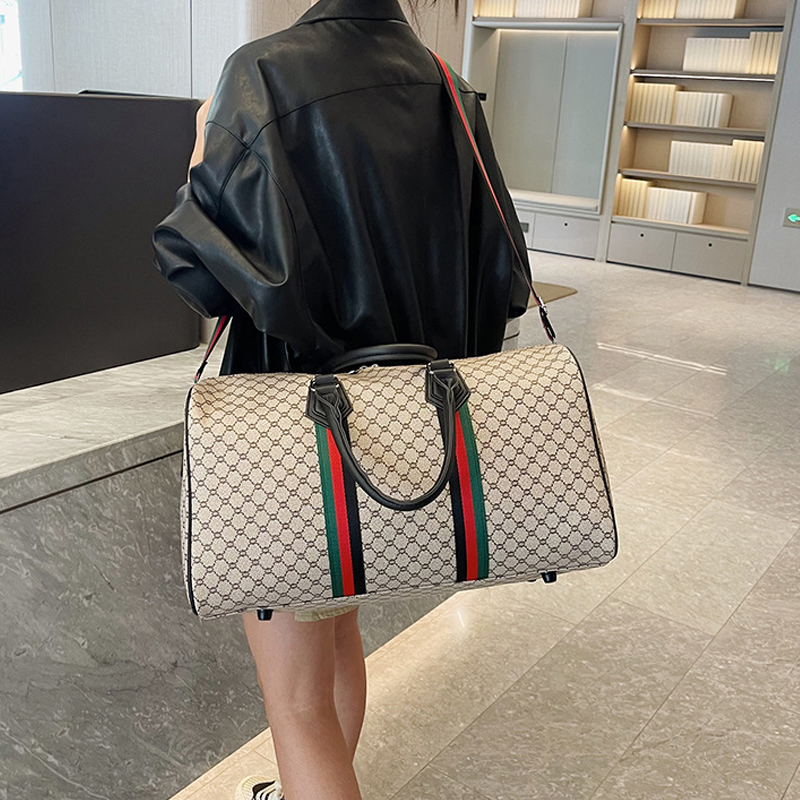 New Free Shipping Travel Bag Single-Shoulder Business Travel Fitness Bag Suitcase Trolley Bag Business Large-Capacity Boarding Bag, Light Trave