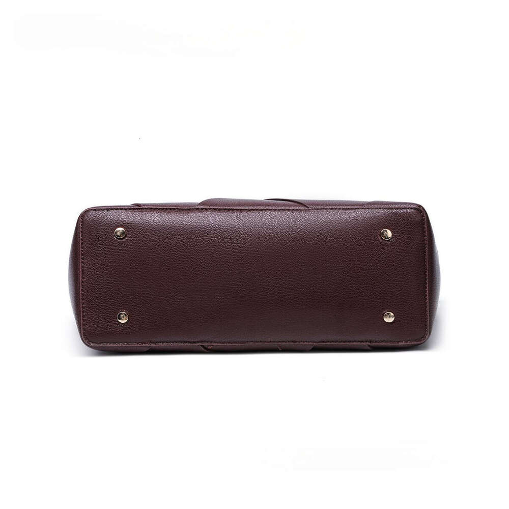 2026 Fall Winter New Splicing Color Block Tote Bag Women Elegant Relaxed Style Large Capacity Commute Shoulder Bag Handbag SENYY