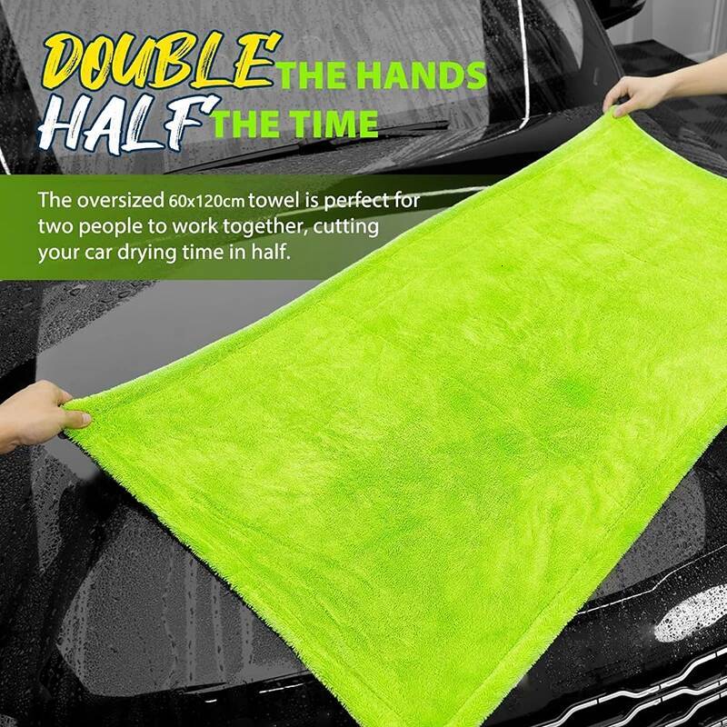 1400GSM Ultra-Thick Drying for Car/Motorcycle Oversized 60x120cm Cleaning Cloth Soft High Absorbent Car Detailing Towel ddmythur