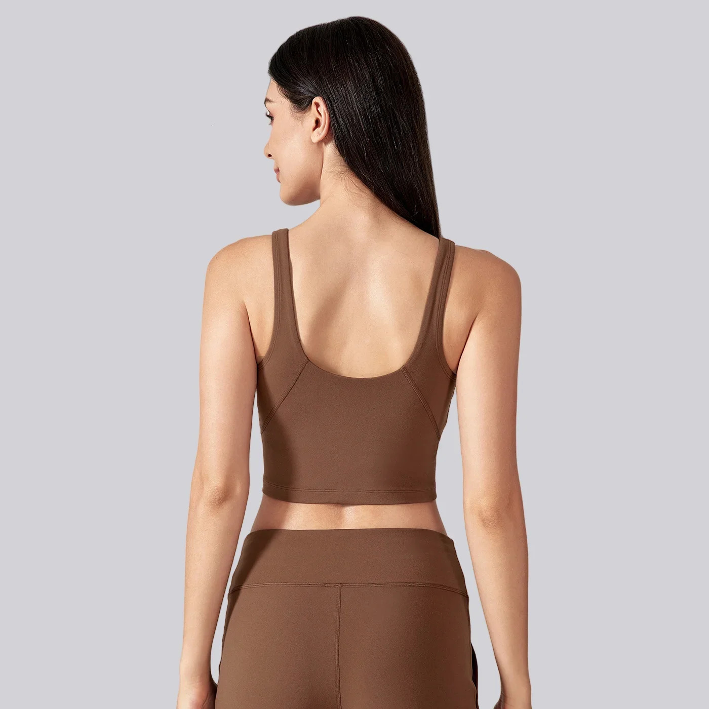 High Impact Yoga Top Women Shockproof Running Sports Bra with Removable Cups Tank Tops Gym Breathable Workout Fitness 260409