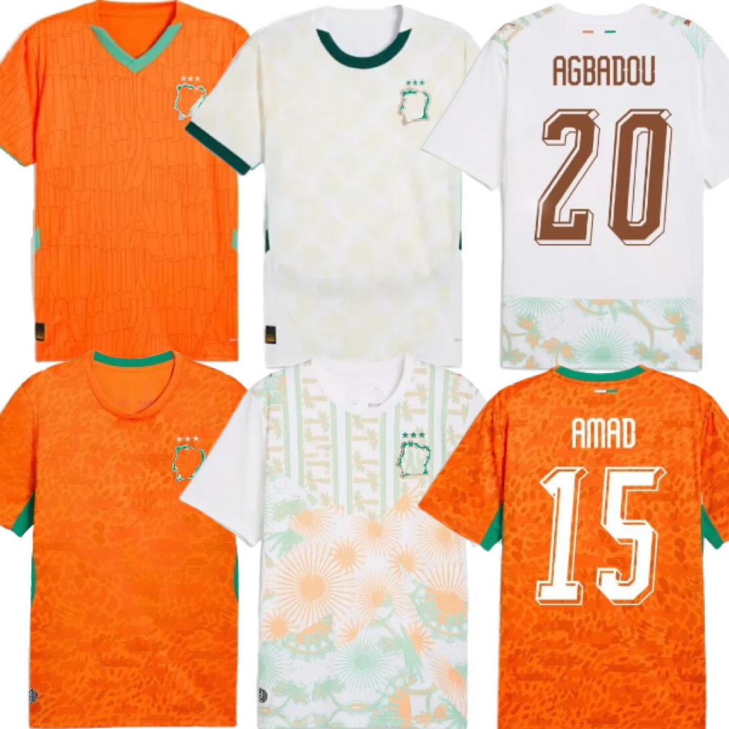 2025 2026 2027 Ivory Coast World Cup Soccer jerseys SANGARE DOUE KONAN KOSSOUNOU GUESSAND KESSIE DIOMANDE ADINGRA HALLER ZAHA National Cote d Ivoire football shirt