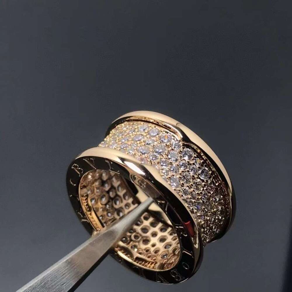 Ring Casual Seiko Small Waist Full Diamond Ring Luxurious Starry Sky Carved Starry Sky With Diamond Designer Ring Jewerly Designer For Women Fashion A