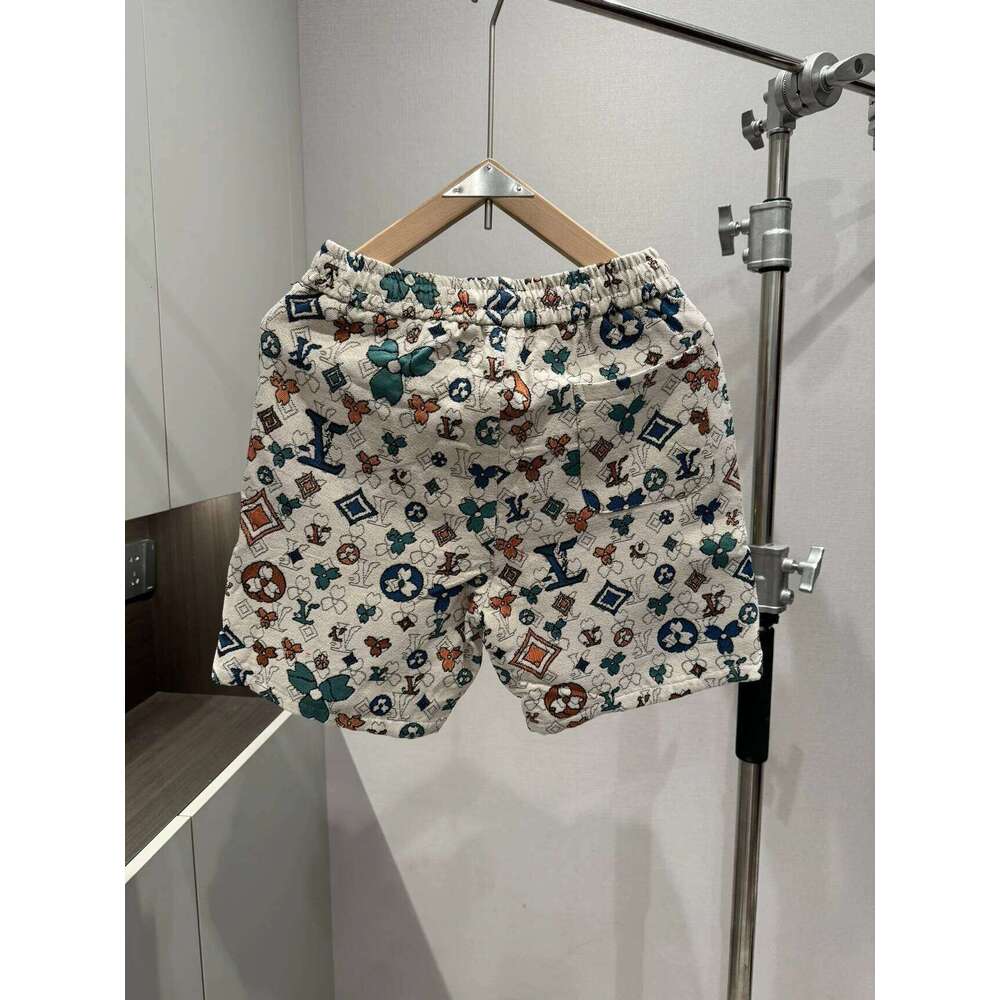 Summer New Men's Short Casual Beachwear Couple's Designer Fashion Popular Print Fashionable Three-Quarter Length Pants Youth Active Style