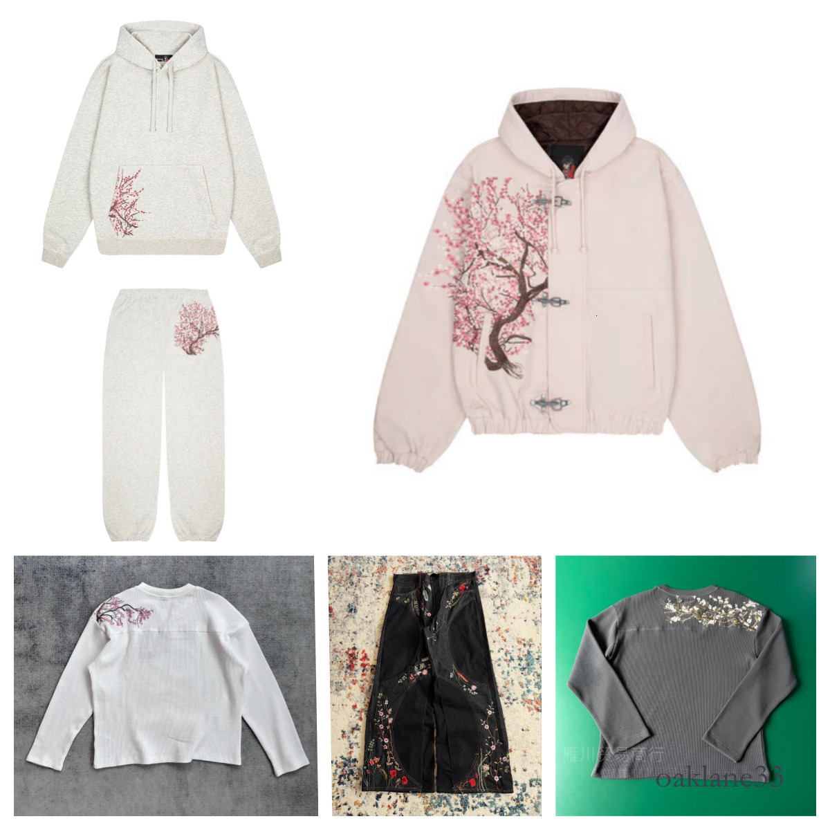 derschutze Hoodies Men's Designer hoodie Plum Blossom Embroidery Jacket for Women Autumn and Winter Street High-Quality Retro Zipper Hooded derschutze Jacket d2d d
