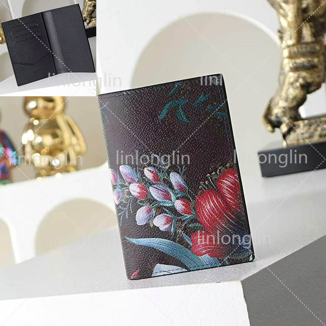 New Slender Wallet Card Holder Designer Wallet Pocket Organizer Passport Cover Women Summer Prosperity Flowers Animal Forest Coin Purse M27542 M27547 M27548