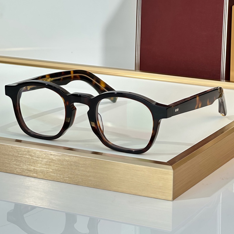 Original Luxury Designer Sunglasses Men Zephirin Popular Famous Fashion Brand Sun Glasses Women Retro Round UV400 Prescription Handmade Acetate High Q