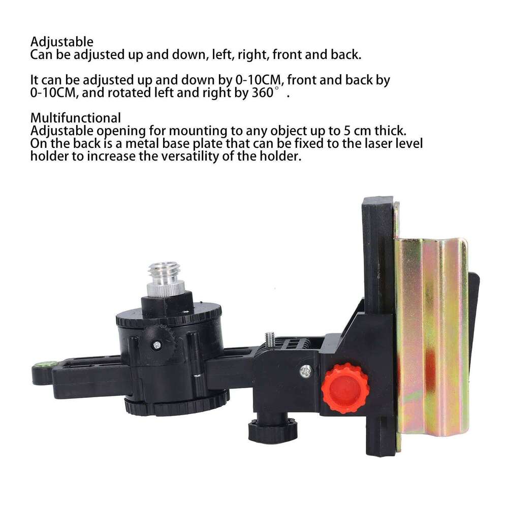 Stand Extension Head Adjustable Multifunctional Wide Application Telescoping Pole Leveling Base for Buildings