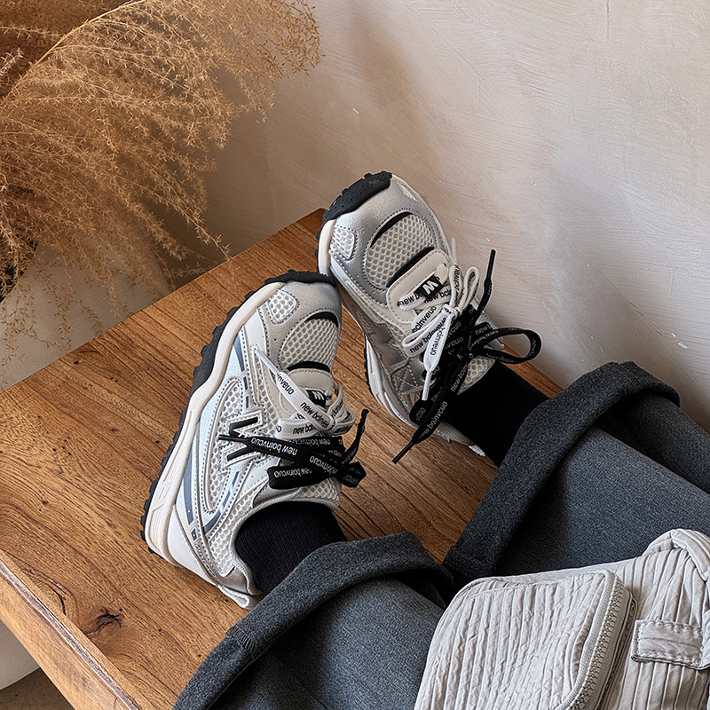 2026 Autumn New Children's Alphabet Sneakers Fashion Brand Big Kids Non-slip Running Shoes Boys & Girls Casual Board Shoes