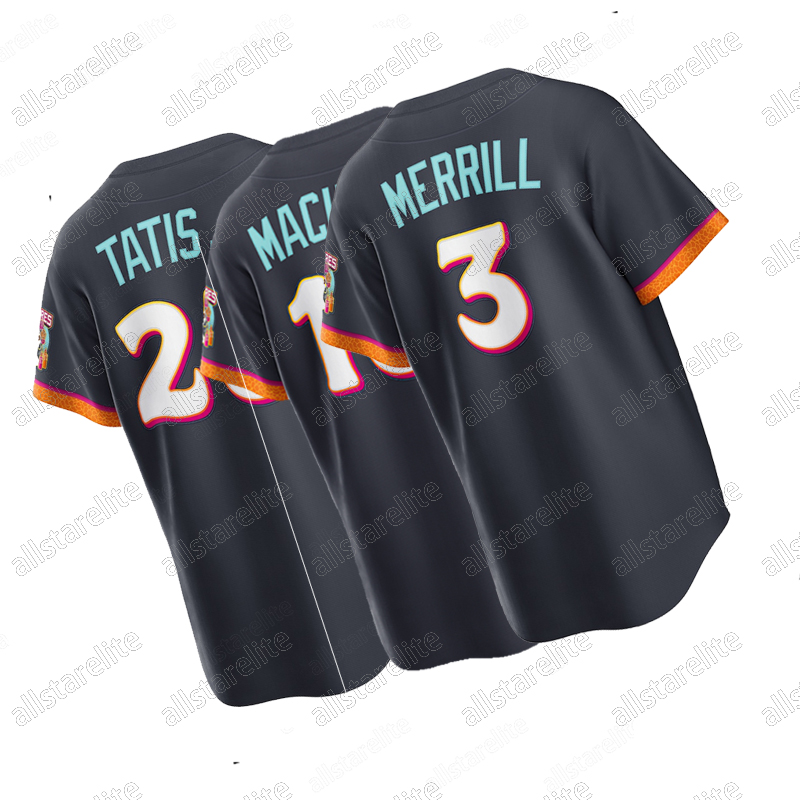 2026 City Connect Fernando Tatis Jr Merrill Machado Joe Musgrove Custom Baseball Jersey Bogaerts Personalized Embroidered Any Name Any Number Stitch S