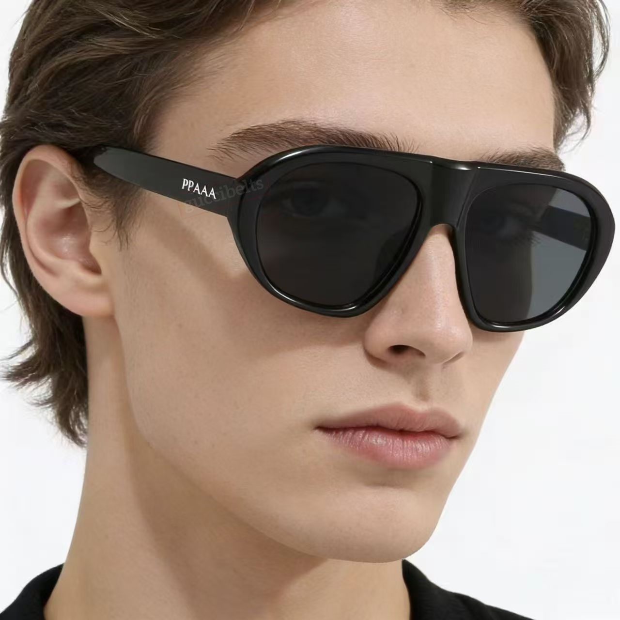 Designer Sunglasses For Men Luxury Sunglass Womens Fashion Streetwear Thick Frame Glasses Soft Square Frame Sun Glass Oversized UV 400 Eyewear Casual Style