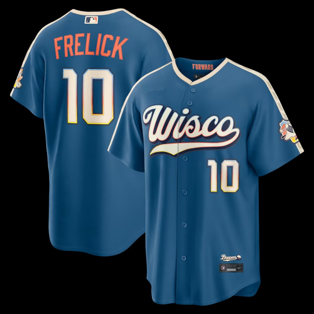 32 Jacob Misiorowski 11 Jackson Chourio 22 Christian Yelich 2 Brice Turang 24 William Contreras 53 Woodruff Frelick Brewers Men 2026 Cit Connect baseb