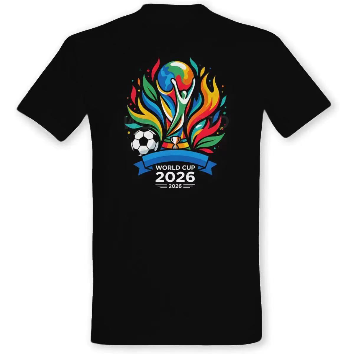 2026 World Cup Collection Men's Cotton T-Shirts | Soccer Theme Short-Sleeve Fan Tees