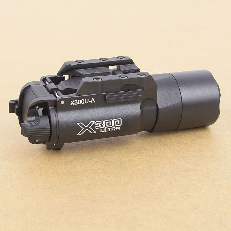 Tactical X300 Ultra Pistol Gun Torch X300U High Power Light LED Constant/Momentary Flashlight