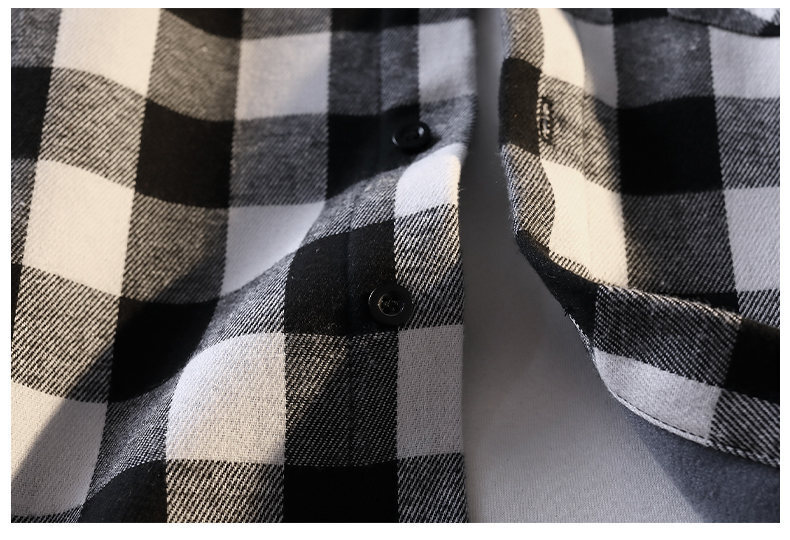 High End Luxury Plaid Long Sleeved Wool Lining Spring And Autumn Men's Shirt Fashion Color Blocked Designer Shirt Thick Thin Wool Jacket Wholesal