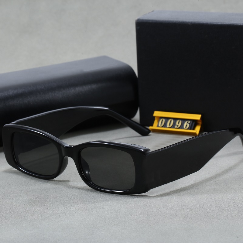 With Box Designer Sunglasses Luxury Eyeglasses Euro American Trend Glasses Amber Black Red Gold Pink Hip Hop Matching Driving Shading Polarized Casual Glass Gifts