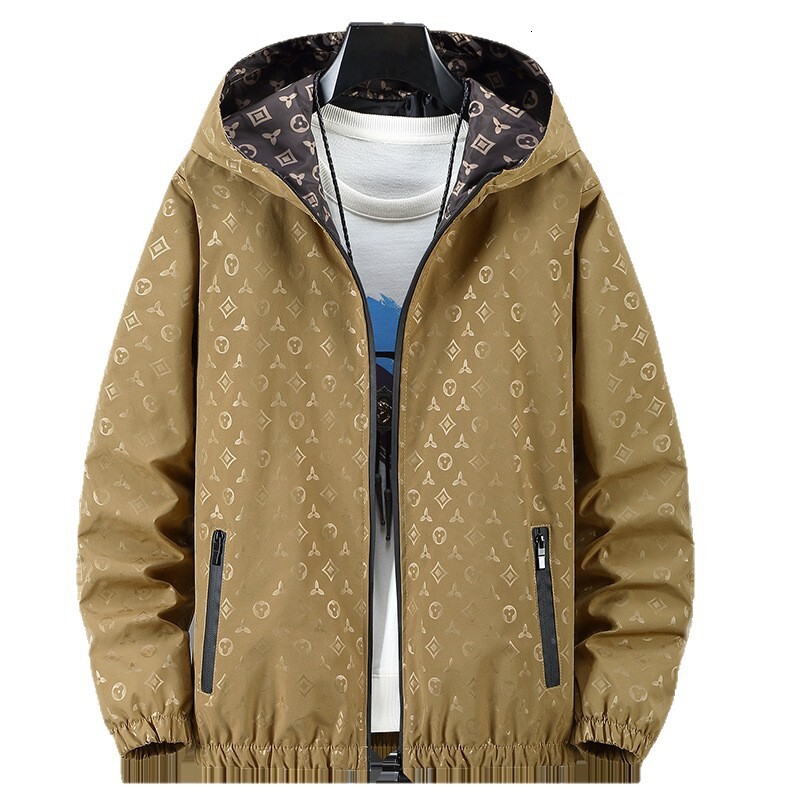 Designer Jacket For Men Casual Men's Jacket For Spring Loose Large-sized Men's Jacket For Leisure Wear Fashionable And Luxurious Outerwear O