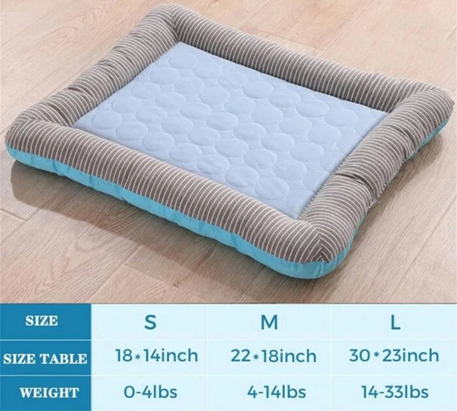 Cooling Dog Bed Pet Cool Mat For Cats And Dogs Ice Silk Material Soft For Summer Sleeping Product Dog Beach Bed 260409