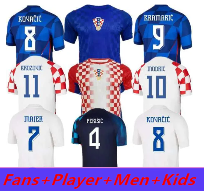 2026 World Cup Croatia National Team New Soccer Jersey Uniform MODRIC KOVACIC PASALIC PERISIC Men Home Away gk Football Shirt Kids Kit