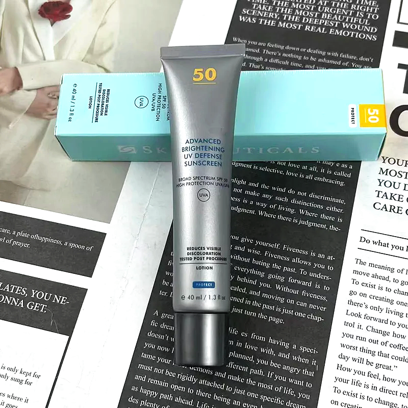 Brand Advanced Brightening Lotion High Protection Sun Cream 40ml Broad Spectrum Foundation Primer Face Body Skin Care Cosmetics