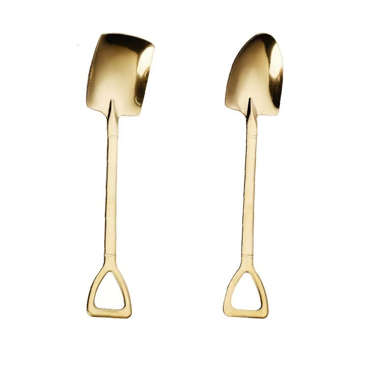 Spatula Creative Cute Retro Stainless Steel Watermelon Dining Dessert Shovel Soup Spoon