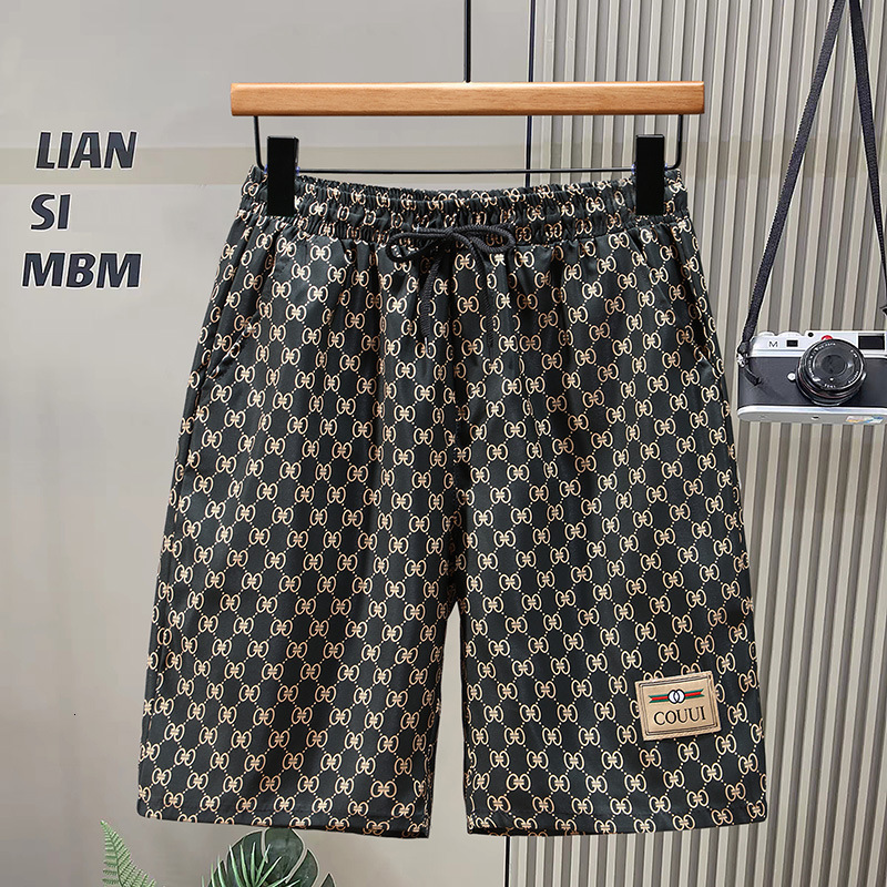 Designer Pants - Men's Five-point Short Pants - Summer Beach Shorts - Men's Casual Running And Sports Shorts - Men's 5-point Straight S