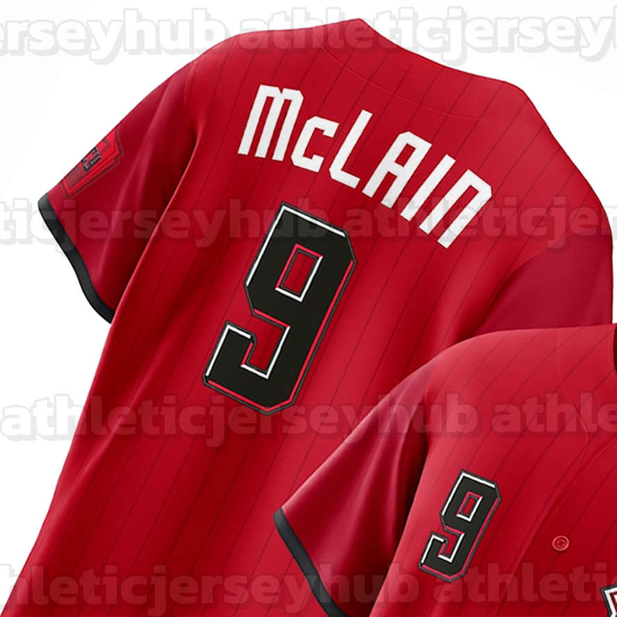 Elly De La Cruz 2026 City Connect Jersey Matt McLain Spencer Steer Will Benson TJ Friedl Eugenio Suarez Tyler Stephenson Brady Singer Hunter Greene La