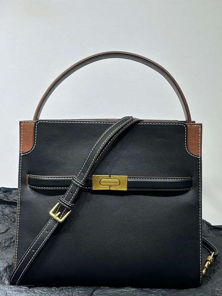 Fashion Totes New Designer Genuine Leather Handbag Office Ladies One Shoulder Underarm Bag Women Square Single Crossbody Bags SENYY