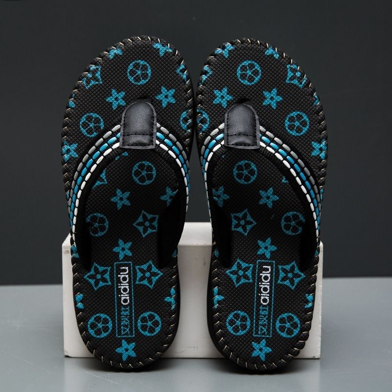 TB BHULAMTE Luxury Brand Designer Shoes Men's Summer Non-Slip Flip-Flops, Men's Beach Shoes, Sporty And Durable Outdoor Thong Sandals, Odor-
