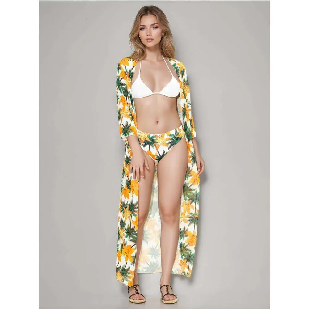 Elegant Ladies' Fashionable Swimwear Set Contemporary Design with Trendy Letters Pattern