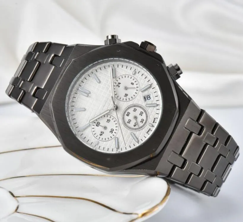 Well-known Brand Date Men Watches Luxury Fashion Stainless Steel Band Quartz Movement Clock Rose Gold Silver Black switzerland watch relojes para mujer