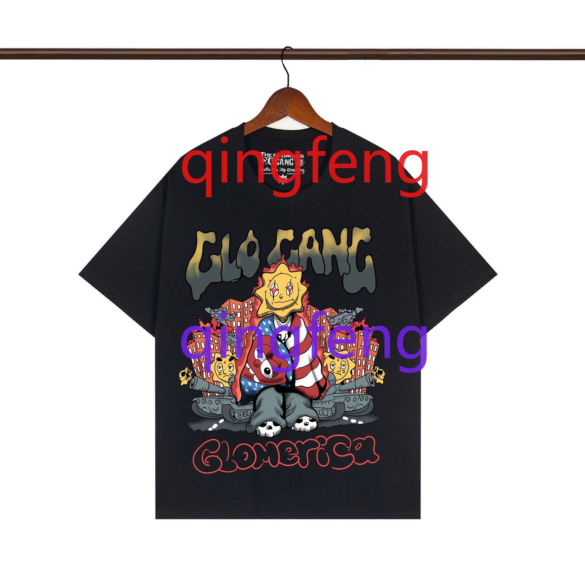 Perfect for daily leisure, street skateboarding, hip-hop performances, parties, travel, and outdoor activities, this T-shirt is a must-have wardrobe i