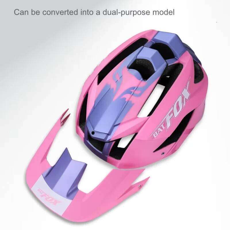 bat fox mtb helmet Size M Bicycle Helmet Men Women Molded Mountain Bike Ultralight casco bicicleta Mtb Cycling Helmets 26Y0407