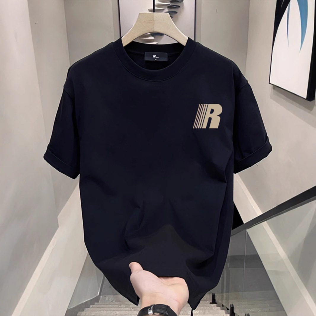 Luxury Designer 2026 New Men's Casual Sports Fashion Outdoor Versatile Letter Pattern Men's T-shirt Short Sleeved Loose Summer Casual Clothi