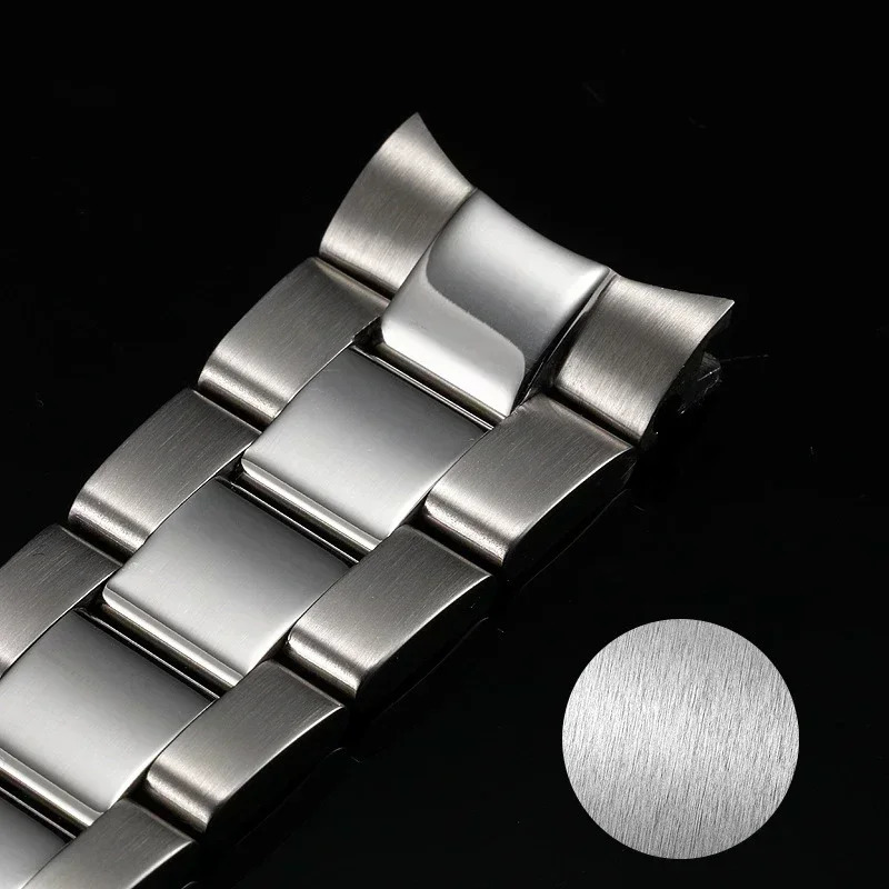 904L Watchbands For Rolex daytona submariner Watch Strap NH35 NH36 Glide Lock Clasp Solid Stainless Steel Watch Bracelet 20/21MM 260410