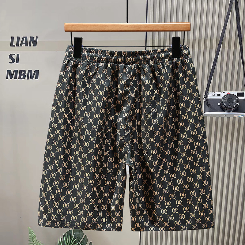 Designer Pants - Men's Five-point Short Pants - Summer Beach Shorts - Men's Casual Running And Sports Shorts - Men's 5-point Straight S