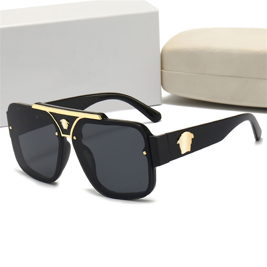 Designer Fashion Sunglasses for Man Woman Summer Polarized Sun Glasses Classic Eyeglasses Retro Rectangle Frame Adumbral Colors Optional