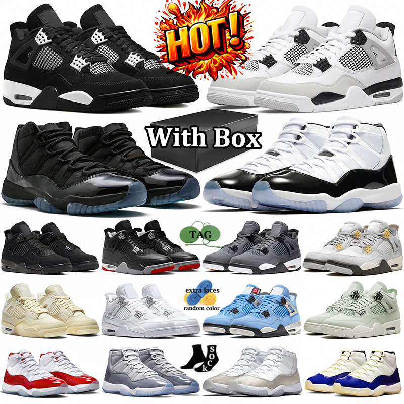 free shipping 4 11 designer 4s 11s basketball shoes men women outdoor leather mesh outfit comfortable trainers sports sneakers black silver chaussure eur36-47