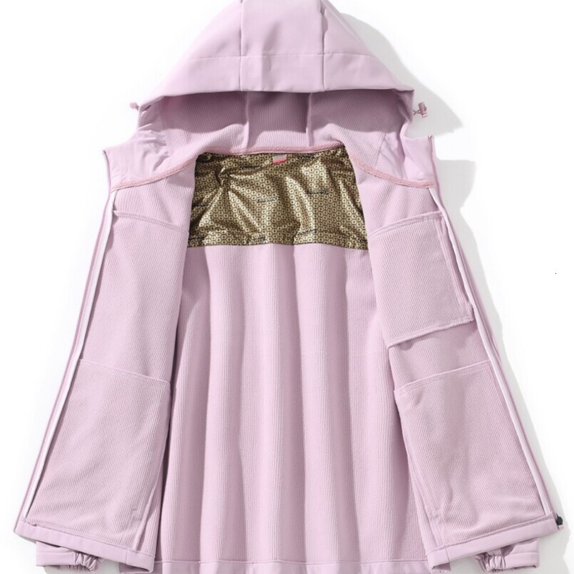 Directly from the manufacturer: Outdoor warm graphene softshell jacket with fleece lining, unisex, trendy new model for spring, autumn, and winter
