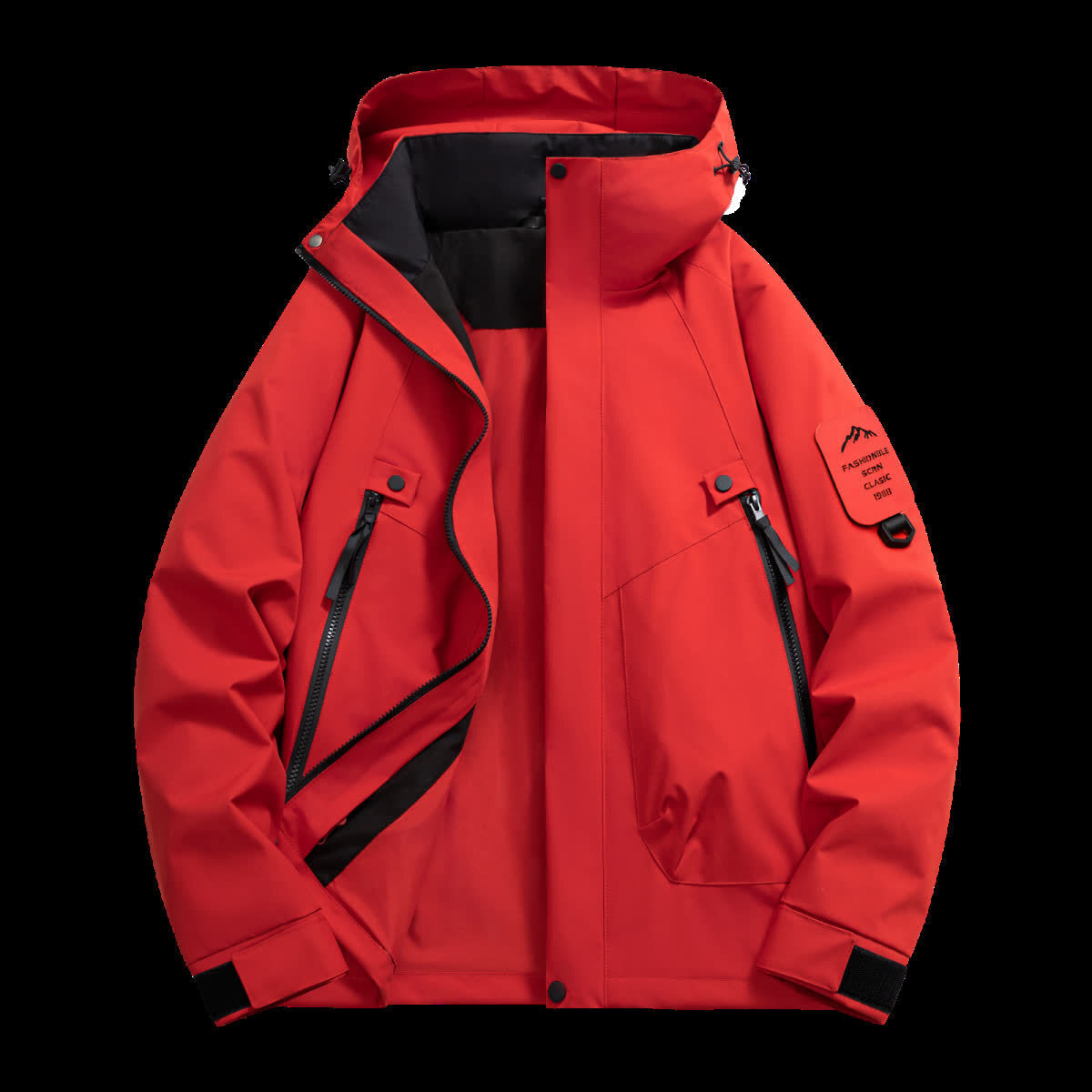 Yellow Luxury Outdoor Jacket Men's 2026 American Casual Spring And Autumn Couple Style Hiking Outdoor Sports Jacket Men's And Women's C