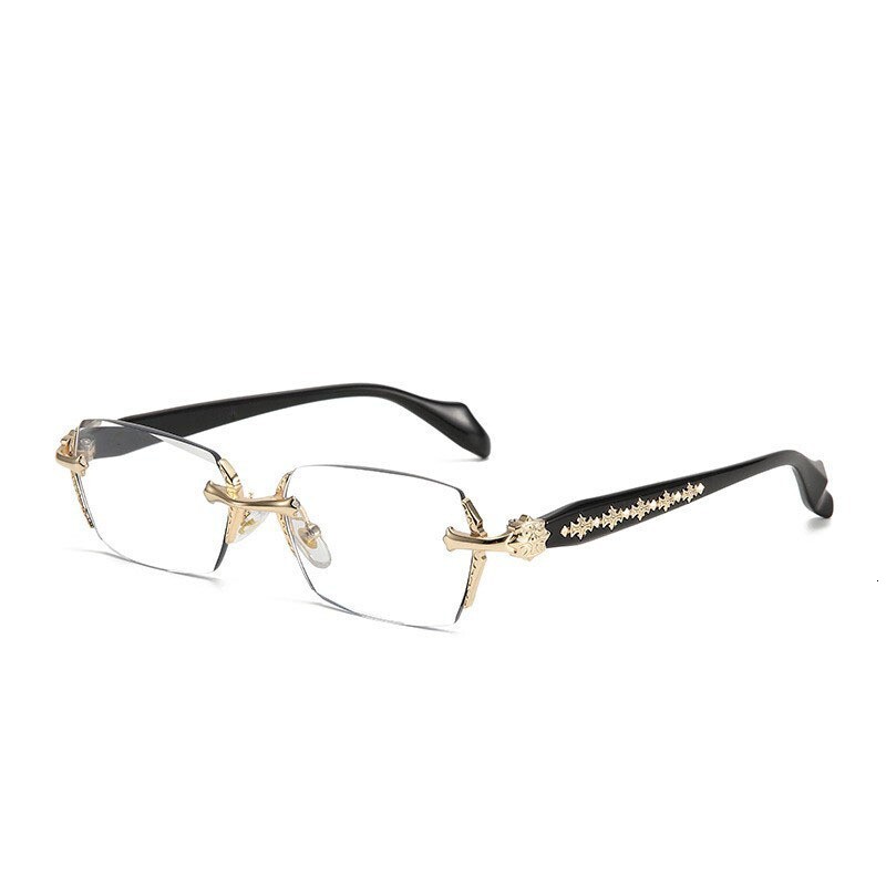 Designer Men's Anti-blue Light Reading Glasses With Diamond-cut Frame And Business-style Reading Glasses Featuring Blue Light Protection Certific