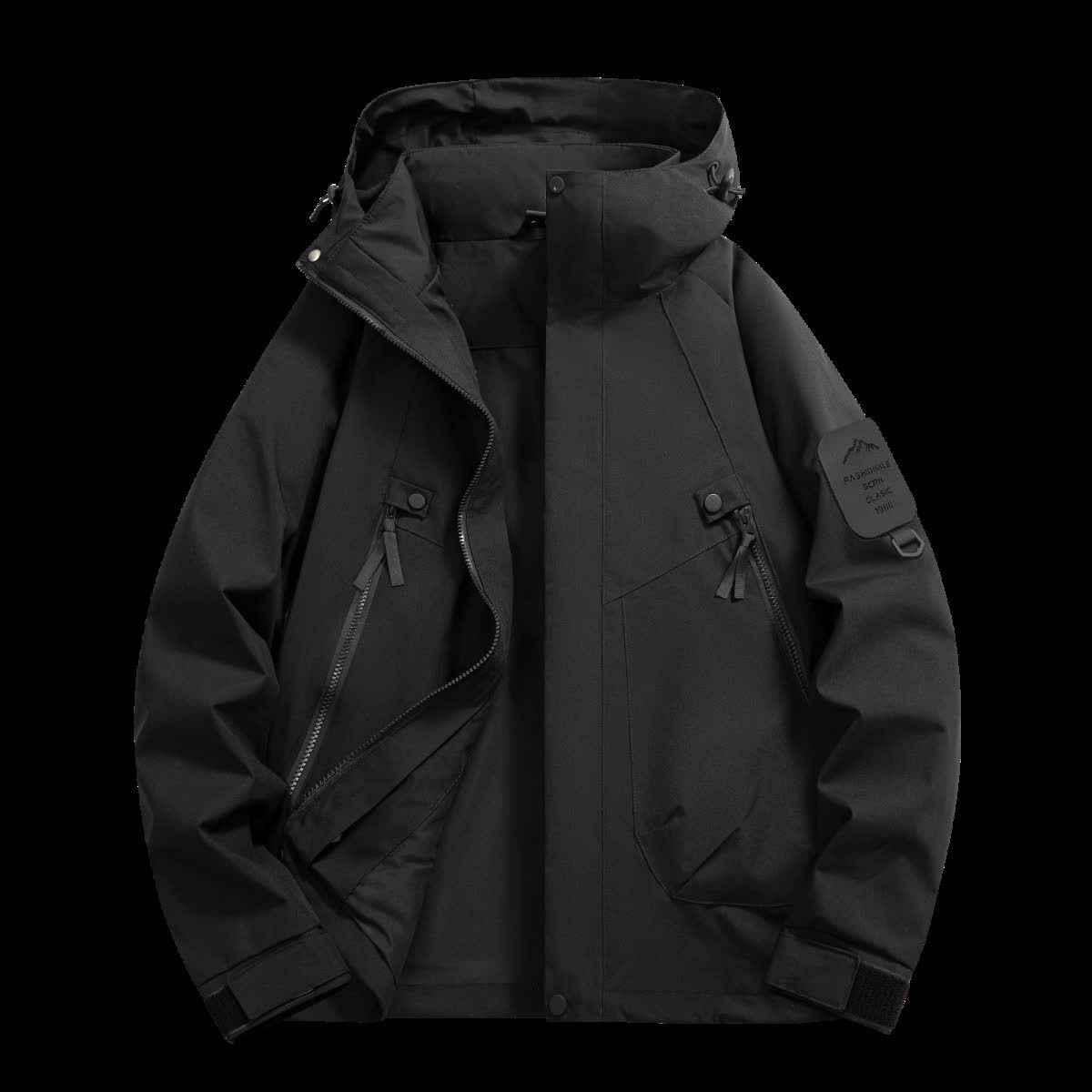 Yellow Luxury Outdoor Jacket Men's 2026 American Casual Spring And Autumn Couple Style Hiking Outdoor Sports Jacket Men's And Women's C