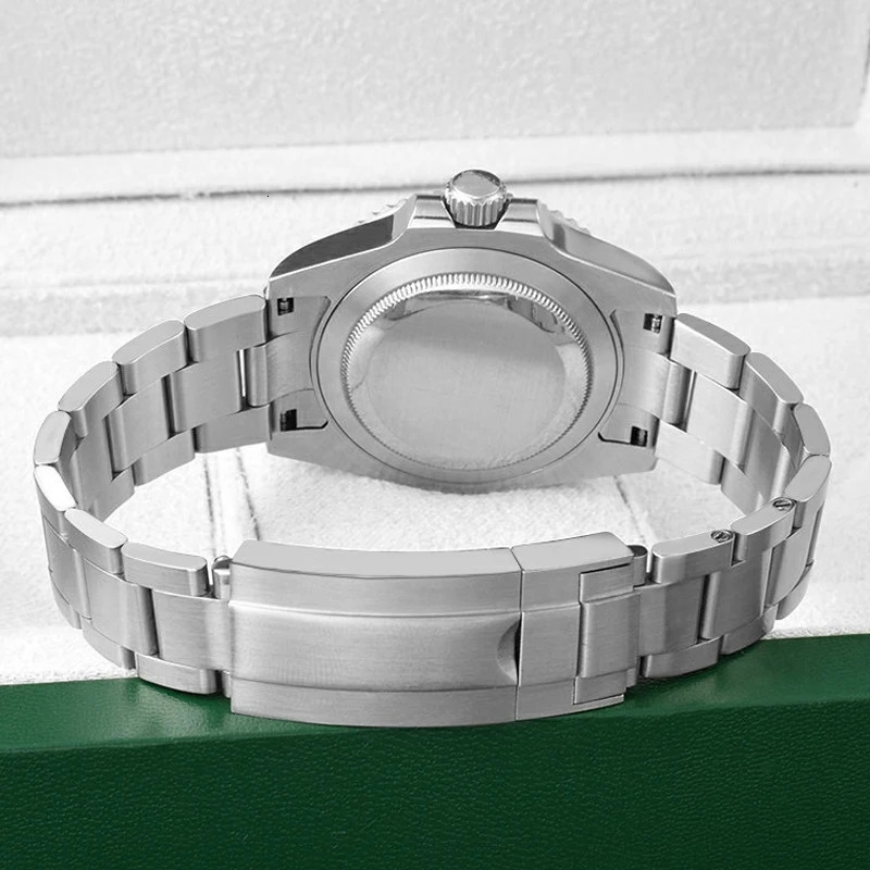 20mm Width 904L Solid Stainless Steel Watch Band Brushed Polished Oyster Bracelet Folding Buckle Glide Lock Clasp FOR RELOX SUB 260410