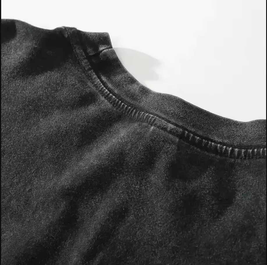 Rock Bands Vintage Washed Short SLeeved Round Neck Y2k Tshirt Men Clothing New in Top Tees Mens T-Shirt Camisetas T260410