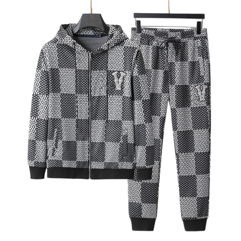 Designer Mens tracksuit Luxury Men Sweatsuits Long sleeve Classic Fashion Pocket Running Casual Man Clothes Outfits Pants jacket two piece sports suit track suit