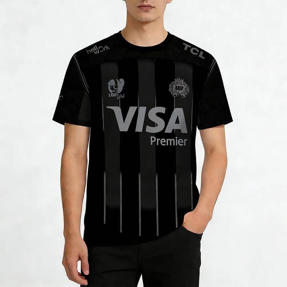 Bestseller 2026 New Gentle Mates Esports Jersey M8 Team Men's Sports Breathable Quick-Drying Uniform Unisex Streetwear Short-Sleeve T-Shirt Ddmys