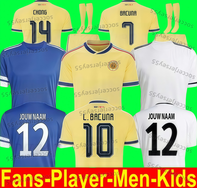 26 27 Curacao Soccer Jerseys 2026 2027 Home Away Fans Players Men Kids Football Jersey Shirt Kit BACUNA CHONG