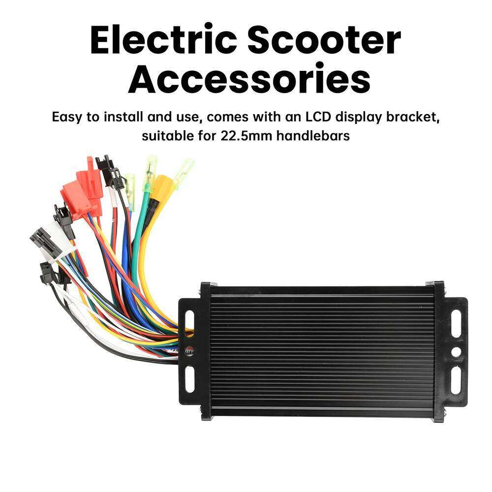36V 48V64V 30A Black Gold Sine Wave Brushless Motor Controller 750-1500W 3 Mock Examination Driver SM Connector Electric Bicycle