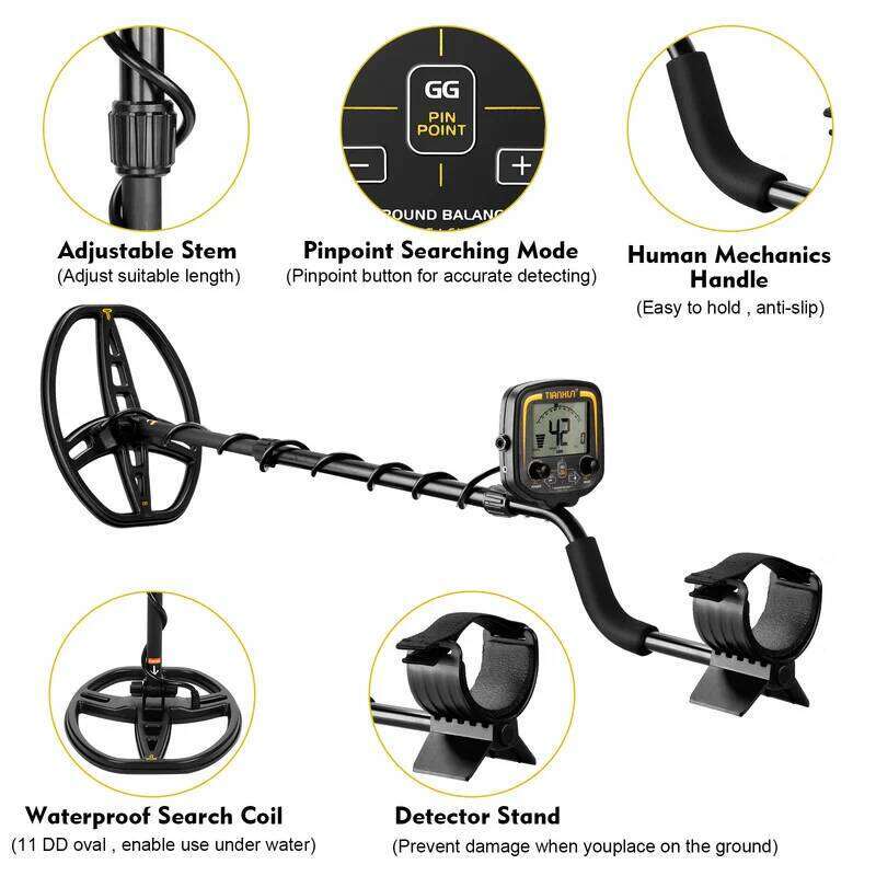 Hot sell Professtional Underground Metal Detector Tianxun TX 850 Powerful Gold Detectors Treasure Hunter Seeker Pointer detector