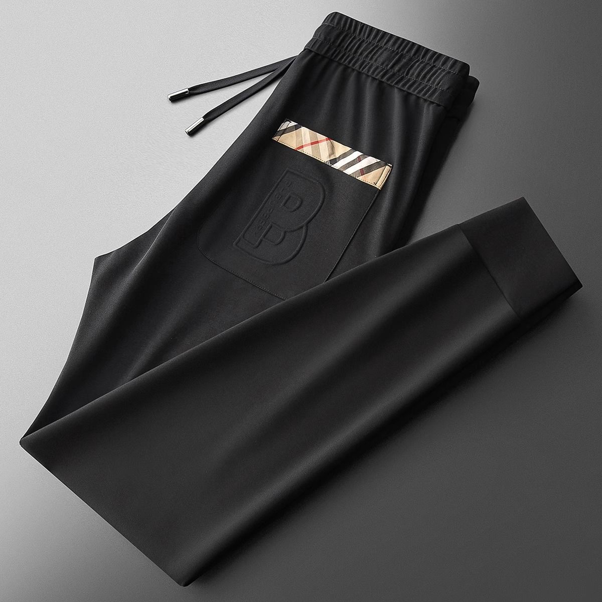 Luxury Brand Summer Ice Silk Pants Men Oversize Treny Letter Men Track Pants Tapere Joggers Casual Sweatpants Streetwear Fashion Quick Dry Breathable 