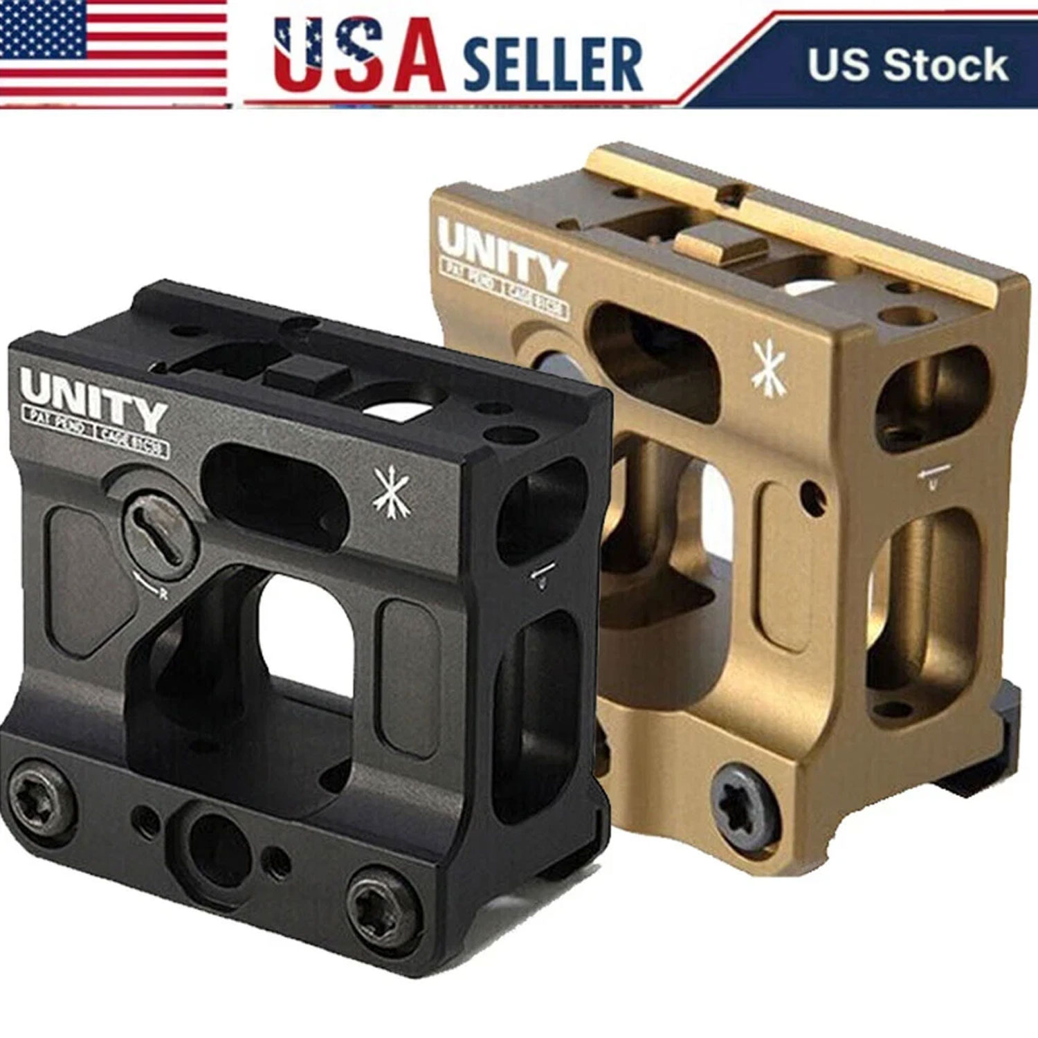 Unity Tactical FAST H1 H2 T1 T2 Micro Red Dot Riser Mount Fit 20mm PicatinnyRail